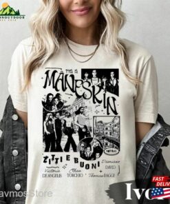 Maneskin Music Shirt Rush! World Tour 2023 Rock Band Sweatshirt T-Shirt