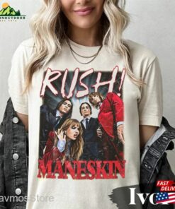 Maneskin Music Shirt Rush! World Tour 2023 Rock Band T-Shirt Unisex