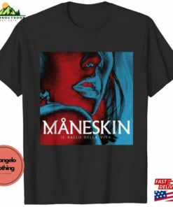 Maneskin Rock N Roll Shirt 2023 World Tour Unisex T-Shirt 2D Band Hoodie Classic