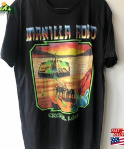Manilla Road Crystal Logic T-Shirt (Front Amp Back Print) Classic Hoodie