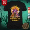 Never Mind The Witch Beware Of The Chesapeake Bay Retriever Halloween Shirt
