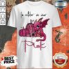Nice In October We Wear Pink Pumpkin Dragon Halloween Shirt