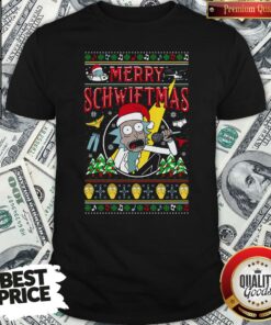 Nice Ugly Christmas Rick And Morty Merry Schwiftmas Shirt Nice Ugly Christmas Rick And Morty Merry Schwiftmas Shirt