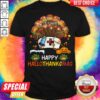 Nurse Happy Hallo Thanks Mas Halloween Christmas Shirt