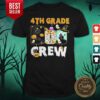 Official 4th Grade Boo Crew Halloween Shirt