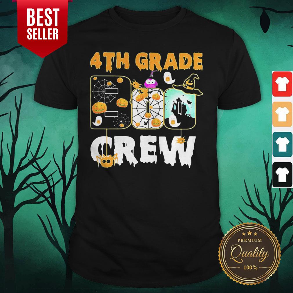 Official 4th Grade Boo Crew Halloween Shirt Official 4th Grade Boo Crew Halloween Shirt