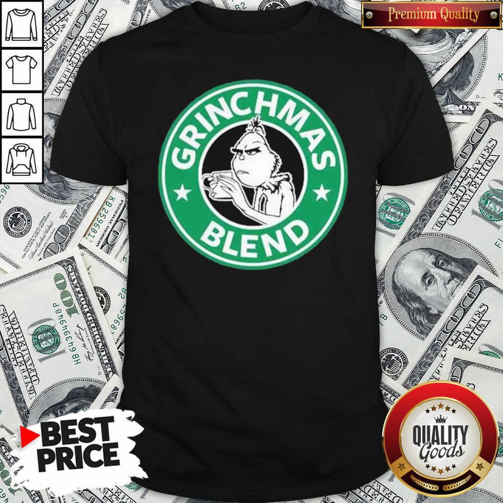 Official Grinchmas Drink Coffee Blend Shirt Official Grinchmas Drink Coffee Blend Shirt