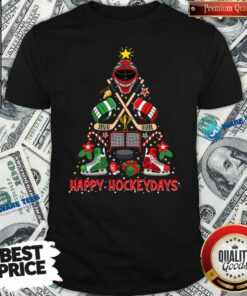 Official Happy Hockey Days Ice Hockey Christmas Tree Christmas Shirt Official Happy Hockey Days Ice Hockey Christmas Tree Christmas Shirt