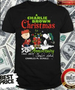 Official Snoopy And A Charlie Brown Christmas 50th Anniversary 1969-2019 Shirt Official Snoopy And A Charlie Brown Christmas 50th Anniversary 1969-2019 Shirt