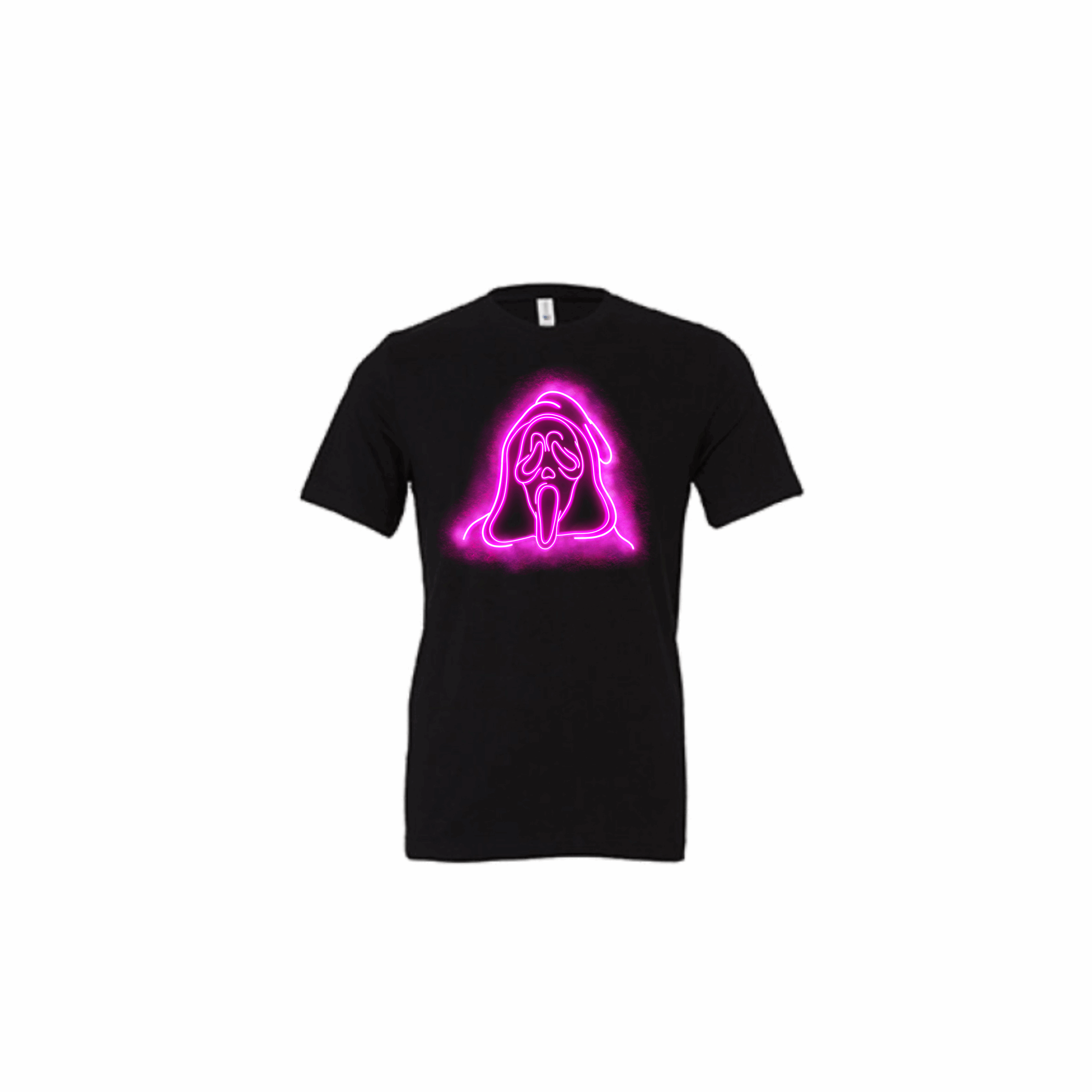 Pink Neon Ghostface T-Shirt Pink Neon Ghostface T-Shirt