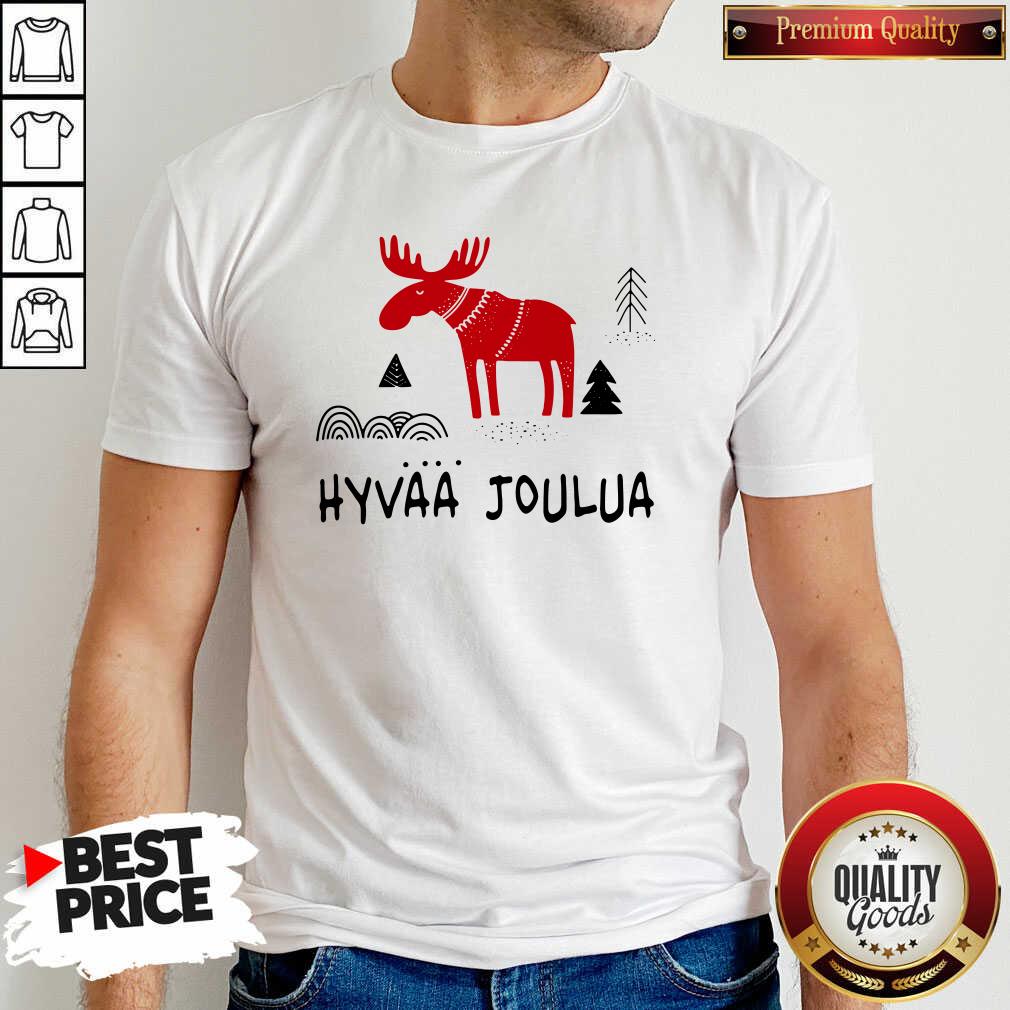 Premium Hyvaa Joulua Merry Christmas Shirt Premium Hyvaa Joulua Merry Christmas Shirt