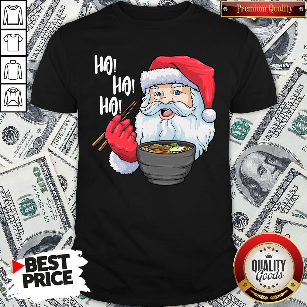 Premium Santa Ramen Noodles Shirt Christmas Japanese Noodles Shirt Premium Santa Ramen Noodles Shirt Christmas Japanese Noodles Shirt