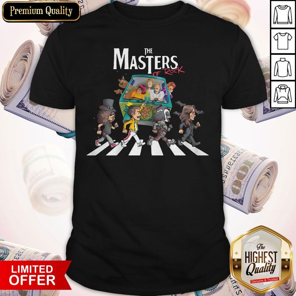 Premium Scooby Doo The Masters Of Rock Shirt Premium Scooby Doo The Masters Of Rock Shirt
