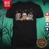 Premium Skull Witch Pumpkin Halloween Shirt