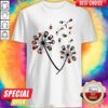Pretty Horror Character Dandelion Flower Shirt