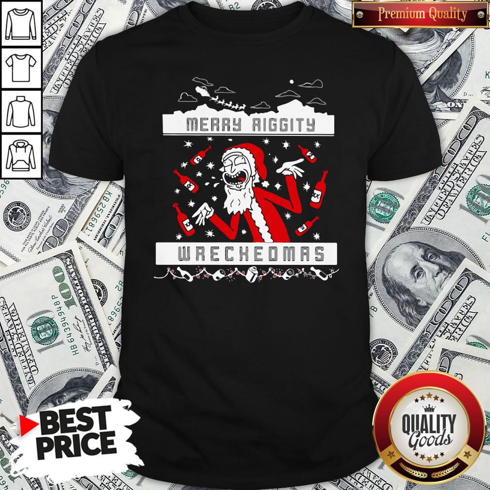 Pretty Rick And Morty Merry Swiftmas Merry Riggity Wrecked Xmas Ugly Christmas Shirt Pretty Rick And Morty Merry Swiftmas Merry Riggity Wrecked Xmas Ugly Christmas Shirt