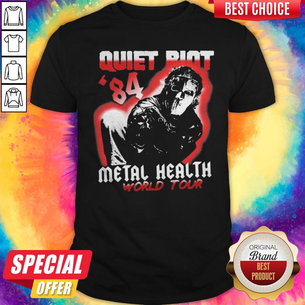 Quiet Riot 84 Mental Health World Tour Halloween Shirt Quiet Riot 84 Mental Health World Tour Halloween Shirt