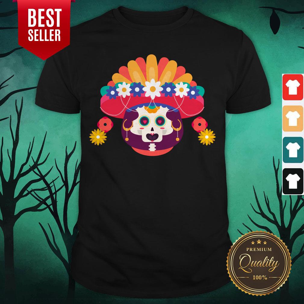 Skeleton Woman Day Of The Dead Muertos Shirt Skeleton Woman Day Of The Dead Muertos Shirt