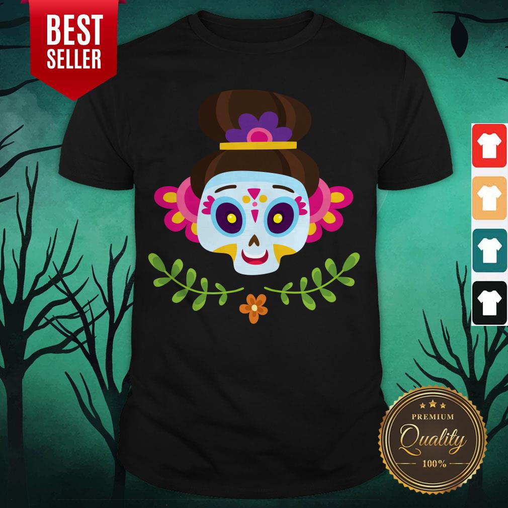 Sugar Skull Girl Day Dead Dia De Muertos Shirt Sugar Skull Girl Day Dead Dia De Muertos Shirt