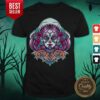 Sugar Skull Woman Day Dead Dia De Muertos Mexican Holiday Shirt