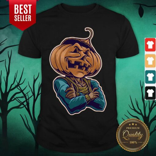The Man Pumpkin Happy Halloween Day Shirt