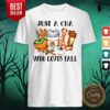 Top Just A CNA Who Loves Fall Halloween Shirt
