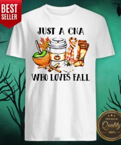 Top Just A CNA Who Loves Fall Halloween Shirt