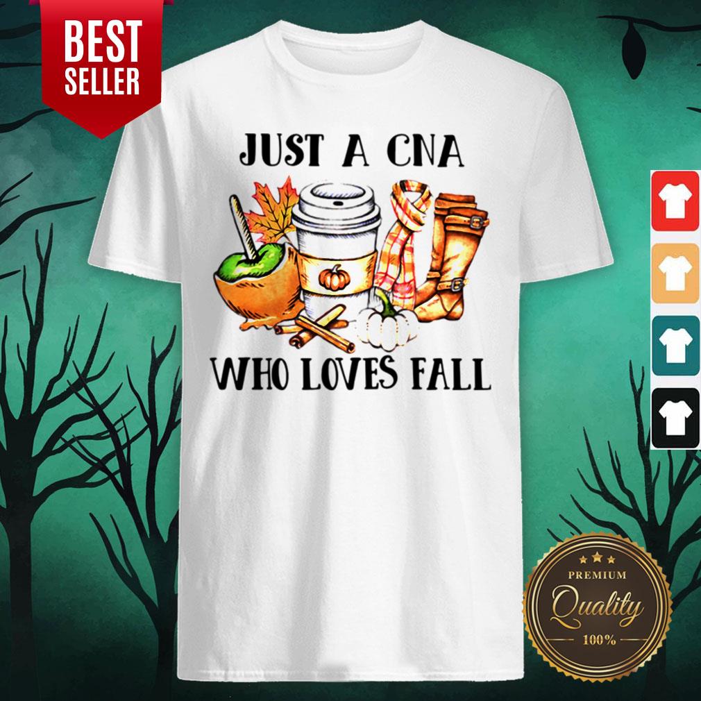 Top Just A CNA Who Loves Fall Halloween Shirt Top Just A CNA Who Loves Fall Halloween Shirt