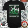 Top Woooooing Around Ugly Faux Knit Ric Flair The Christmas Tree Shirt
