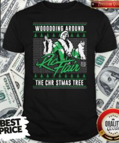 Top Woooooing Around Ugly Faux Knit Ric Flair The Christmas Tree Shirt Top Woooooing Around Ugly Faux Knit Ric Flair The Christmas Tree Shirt