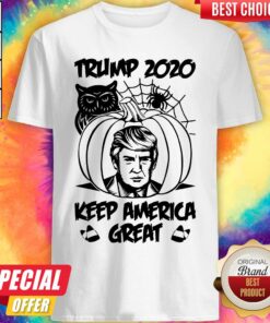 Trump 2020 Keeping America Great Halloween Shirt