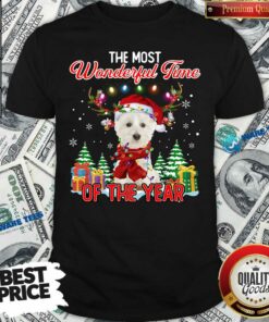 West Highland Terrier Most Wonderful Ugly Christmas Shirt West Highland Terrier Most Wonderful Ugly Christmas Shirt