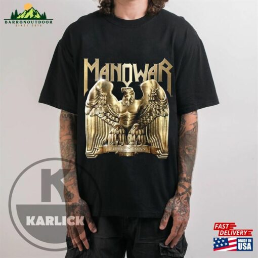 Manowar T-Shirt Heavy Metal Band Vintage Unisex Hoodie