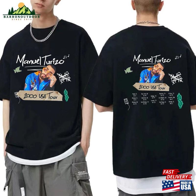 Manuel Turizo Us Tour 2023 Shirt Fan Concert T-Shirt Classic Manuel Turizo Us Tour 2023 Shirt Fan Concert T-Shirt Classic