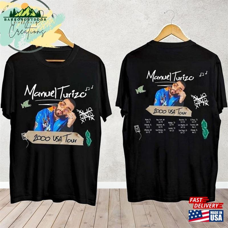 Manuel Turizo Us Tour 2023 Shirt Fan Sweatshirt Classic Manuel Turizo Us Tour 2023 Shirt Fan Sweatshirt Classic