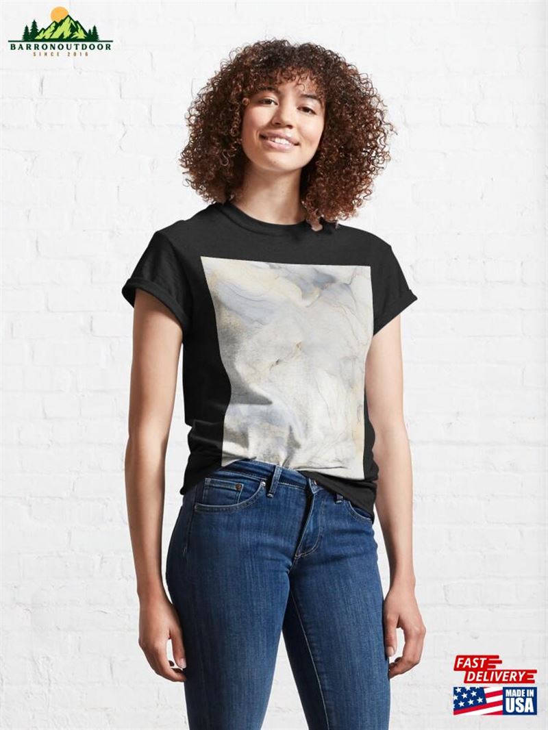 Marble Pattern Classic T-Shirt Hoodie Marble Pattern Classic T-Shirt Hoodie