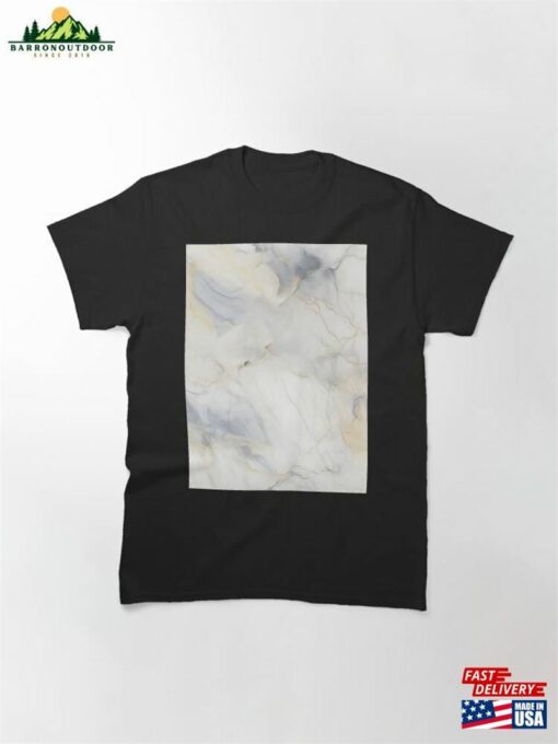 Marble Pattern Classic T-Shirt Hoodie