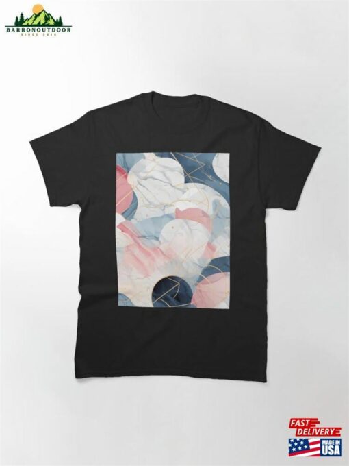 Marble Pattern Classic T-Shirt Sweatshirt