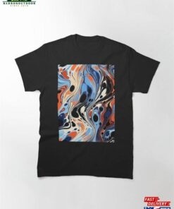 Marbled Pattern Classic T-Shirt
