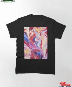 Marbled Pattern Classic T-Shirt Unisex Hoodie