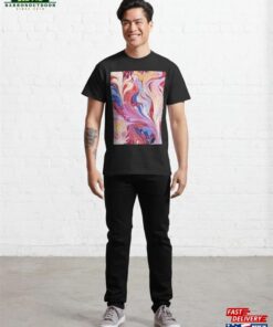 Marbled Pattern Classic T-Shirt Unisex Hoodie