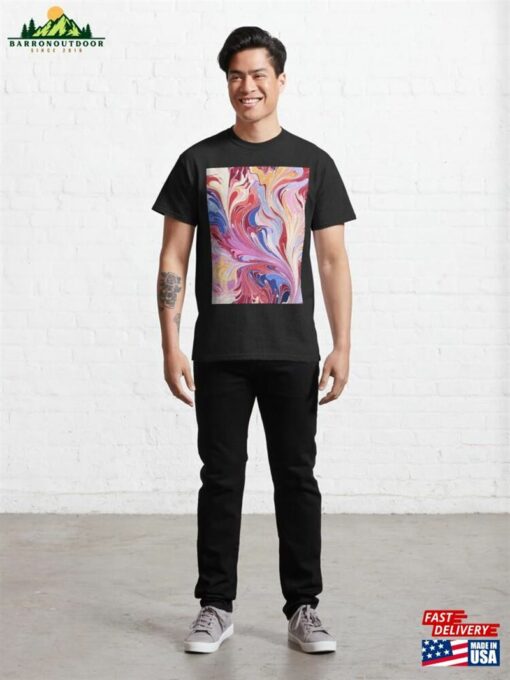 Marbled Pattern Classic T-Shirt Unisex Hoodie