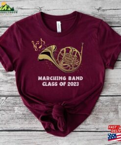 Marching Band Class Of 2023 Senior Shirt For A French Horn Player Year Gift Classic Sweatshirt