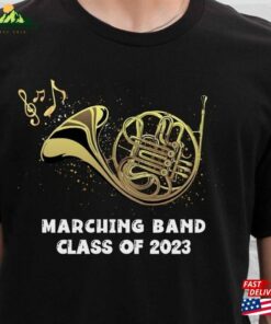 Marching Band Class Of 2023 Senior Shirt For A French Horn Player Year Gift Classic Sweatshirt