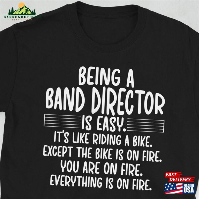 Marching Band Director Appreciation Unisex T-Shirt Marching Band Director Appreciation Unisex T-Shirt