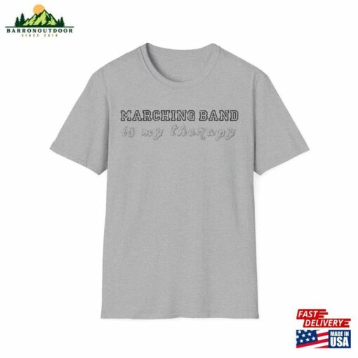 Marching Band Is My Therapy T-Shirt Classic Hoodie