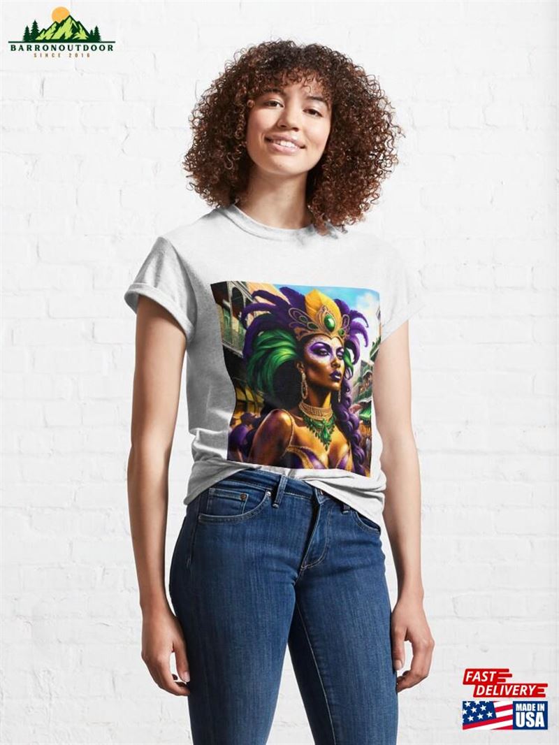 Mardi Gras Art Classic T-Shirt Hoodie Mardi Gras Art Classic T-Shirt Hoodie