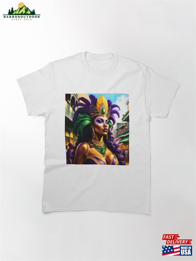 Mardi Gras Art Classic T-Shirt Hoodie Mardi Gras Art Classic T-Shirt Hoodie