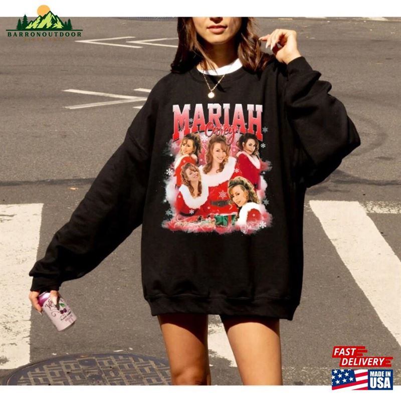 Mariah Carey Christmas Sweatshirt All I Want For Classic Hoodie Mariah Carey Christmas Sweatshirt All I Want For Classic Hoodie