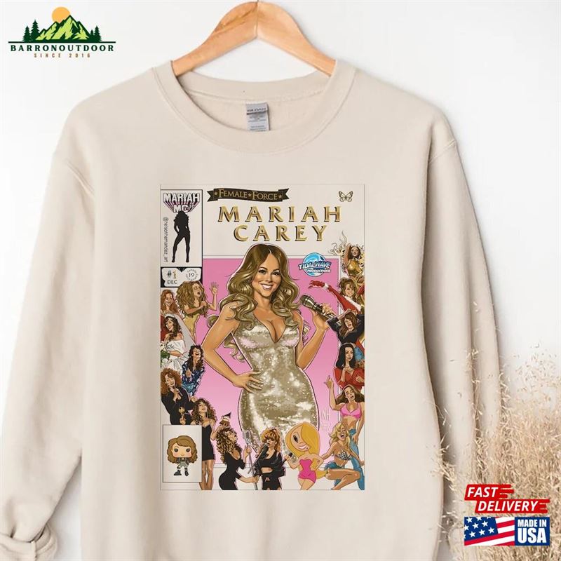 Mariah Carey Comic Tour Shirt Merry 2023 Sweatshirt Tshirt Hoodie Unisex T-Shirt Mariah Carey Comic Tour Shirt Merry 2023 Sweatshirt Tshirt Hoodie Unisex T-Shirt